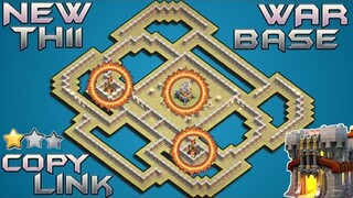 NEW TH11 WAR BASE + REPLAY PROOF + LINK | ANTI E-DRAG / HYBRID / PEBOBAT | CLASH OF CLANS