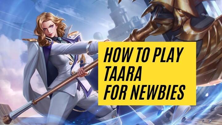 AOV Taara Gameplay How to play for rookies - Arena of valor