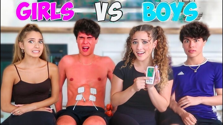 Boys vs. Girls: The Big Challenge with the "Menstrual Pain Simulator"