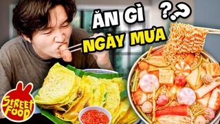 5 Món Ăn Vặt Phải Thử Trong Ngày Mưa (Nem Nướng Lụi, Bánh Xèo, Lẩu Tứ Xuyên..) |Vào Bếp Cùng Woossi