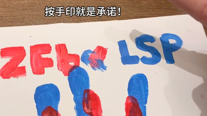 Then it’s a deal! We’ll make handprint art once every year!