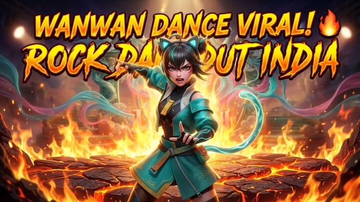 WANWAN DANCE VIRAL! 🔥 Rock Dangdut India Bikin Panggung Membara⁉️