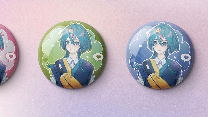 [Free peripheral template sharing] "Sweet pretense of being with you" [vup/oc/self-promotion]