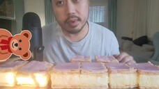 ASMR Tompouce/Dutch Millefeuille 🍰(Eating Sounds)