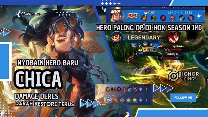 Hero Baru Paling Op Saat ini || Chicha Honor of Kings