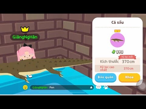 [Play Together] Đi Câu Cá Sấu Trong Nhà | Ngọc Hân Gaming