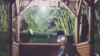 jadi ultraman berat. ronda tiap malam 😂