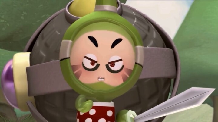 Huo Linfei breaks into Fruity Robo, and Ninja Turtles are defeated by Fruity Robo