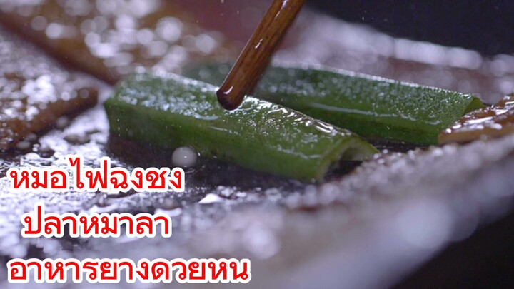 หม้อไฟฉงชิ่ง + ปลาหมาล่า + อาหารย่างด้วยหิน