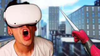 SWINGING THROUGH THE CITY AS SPIDER-MAN IN VR! (Superfly)