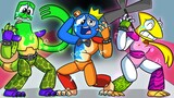 RAINBOW FRIENDS, But They'are Five Nights at Freddys?! Animation