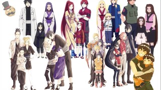 Naruto: character's family collection (real & fanart)