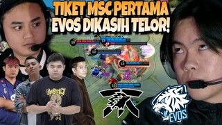 TIKET MSC PERTAMA DIAMANKAN OLEH ONIC 3-0 !! EVOS TANPA DIBALAS !! ONIC VS EVOS MATCH 3 - MPL S13