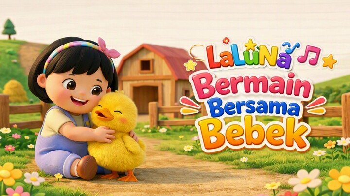 Bermain Bersama Bebek | Lagu Anak Anak Bersama Laluna