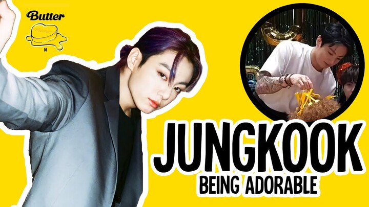 BTS Golden Maknae Jungkook being adorable compilation