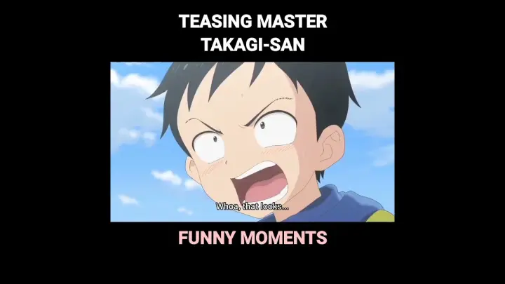 Snowman making contest | Teasing Master Takagi-san Funny Moments