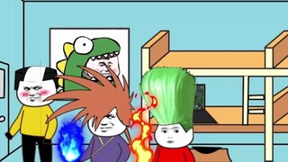 [Hoạt hình điêu khắc cát] Nhà tạo mẫu tóc mạnh nhất ký túc xá siêu cường ra tay