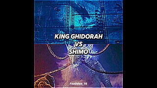 King Ghidorah vs Shimo | Godzilla x Kong : The New Empire | #battle #edit