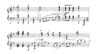 George Gershwin/Ferde Grofe - "Somebody Loves Me" for piano solo (audio + sheet music)