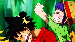 Luffy berbicara tentang kematian Ace dua kali, tetapi memiliki reaksi yang sangat berbeda