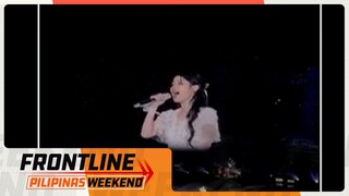 Korean star na si IU, sinurpresa ng Tagalog song ang Pinoy fans | Frontline Weekend