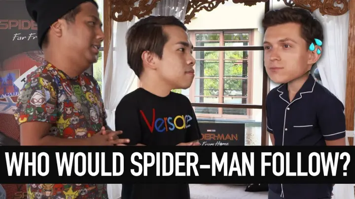 Spider-Man Reunion + Cooking Challenge (w Tom Holland)