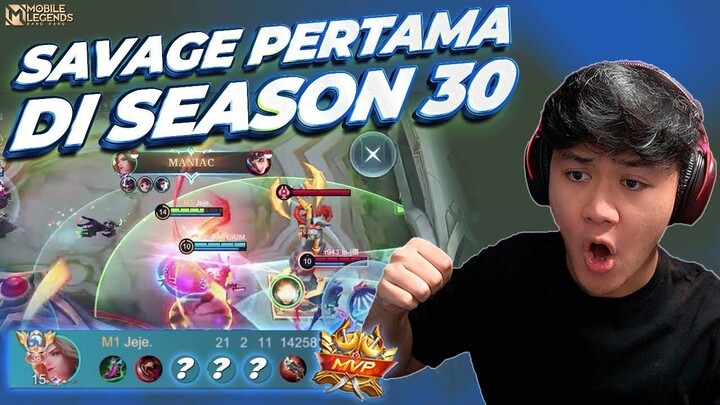 AWAL SEASON UDAH DAPET SAVAGE LANCELOT JEJE KILL 21 ! - Mobile Legends Indonesia