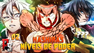 OS 9 HASHIRAS RANQUEADOS DO MAIS FRACO PARA O MAIS FORTE EM DEMON SLAYER | KIMETSU NO YAIBA