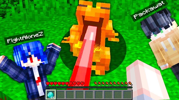 แกล้งเพื่อน!! แอบใช้มอดกบกินทุกอย่าง แต่กลับโดนกินเอง โคตรฮา 5555+ (Minecraft)