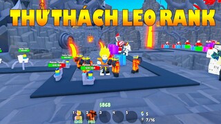 THỬ THÁCH DÙNG UNIT ĐƯỢC FAN GIVE ĐỂ LEO RANK TRONG TOILET TOWER DEFENSE ROBLOX #6