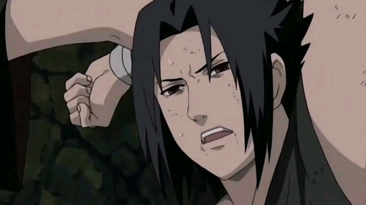 Tsukuyomi Itachi telah retak, entah itu kekuatan Fanghai atau Sasuke.