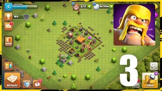 Clash of Clans Gameplay Walkthrough Part 3 | CoC Strategy & Attacks | Android iOS Emulator
