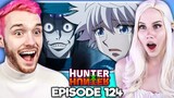 KILLUA VS PALM?! | Hunter X Hunter E124 Reaction