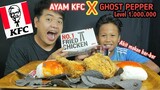 AYAM GORENG KFC LALAP GHOST PEPPER LEVEL 1.000.000