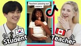 Teachers and Teen React To Student TikToks for the First Time!!