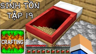 SINH TỒN Crafting And Building | TẬP 19 | Làm Hồ Bơi Nuôi Cá Và Cánh Cửa Dưới Giường!!..
