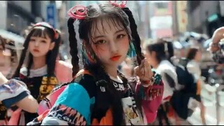 Original Pop Rock AI Music Video – Harajuku Style