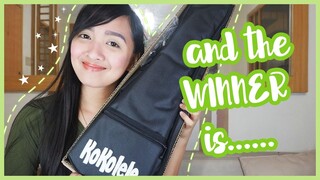 ANNOUNCEMENT: Ukulele Giveaway WINNER