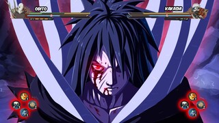 TOBI ZETSU OVERPOWER VS KAKASHI | Naruto Storm 4 MOD