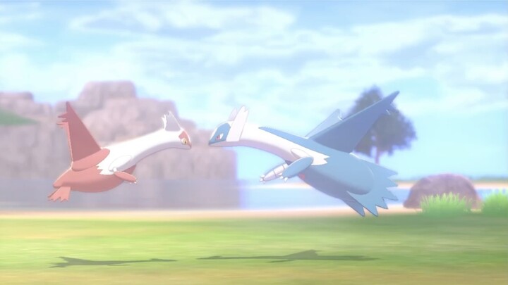 [ Pokémon Sword and Shield ] Latias and Latios quarreling