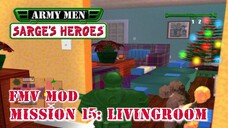 Army Men: Sarge's Heroes - Mission 15: Livingroom - Sega Dreamcast