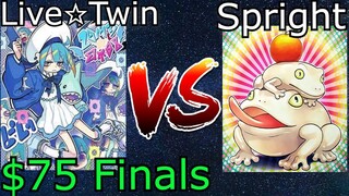 Live☆Twin Spright Vs Spright $75 Tourney Finals Yu-Gi-Oh! 2022