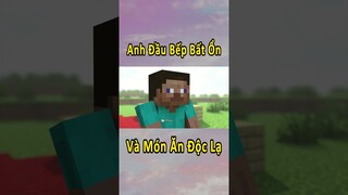 Anh Đen Xì Xì Trổ Tài Làm Đầu Bếp Bất Ổn Nhất Minecraft 🤣 #shorts