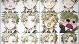 [SPY×FAMILY] Menggambar Damian dalam 12 gaya anime, dan tumbuh dewasa saat menggambar Damian