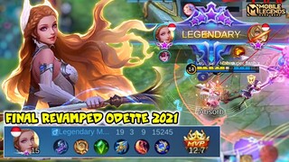 Odette Revamp , Final Revamped Odette Gameplay - Mobile Legends Bang Bang