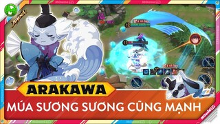 Onmyoji Arena | Lãnh chúa Arakawa quá mạnh, biết múa sương sương cũng đủ gánh team