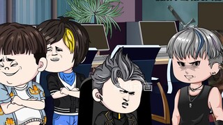 Episode 12, a one-on-one duel with the game master of Class 7,