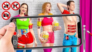 LÉN MANG SNACK VÀO CLUB! | Những Cách Hay Ho Để ĂN VỤNG Trong Bệnh Viện Và Trường Học