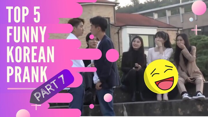 Top 5 Funny Korean Prank English Sub PART 7 | FVFY