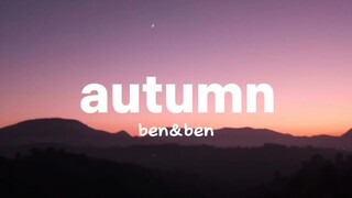 ben&Ben - autumn (Lyrics)